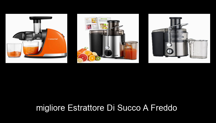 Recensione estrattore di succo AMZCHEF ZM1501 - Recensione