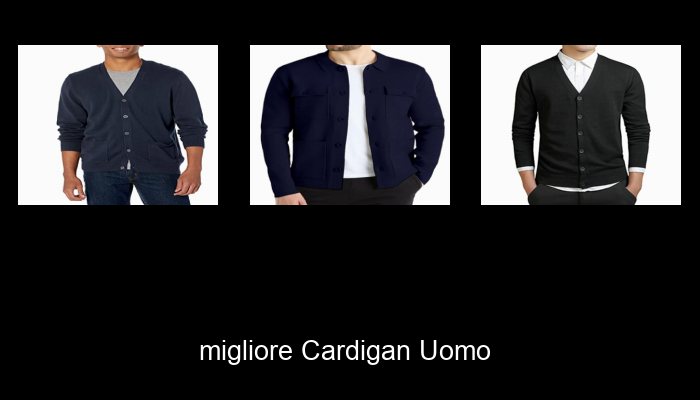 Le Migliori 10 cardigan uomo del 2024 – La Nostra Raccomandazione