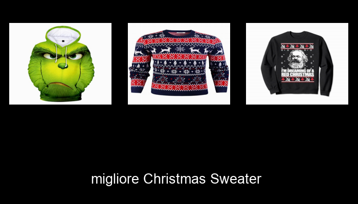 Le Migliori 10 christmas sweater del 2024 – La Nostra Raccomandazione