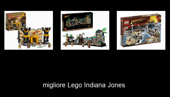 Le Migliori 10 lego indiana jones del 2024 – La Nostra Raccomandazione