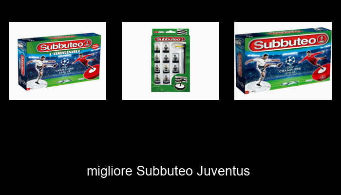 Le Migliori 10 subbuteo juventus del 2024 – La Nostra Raccomandazione