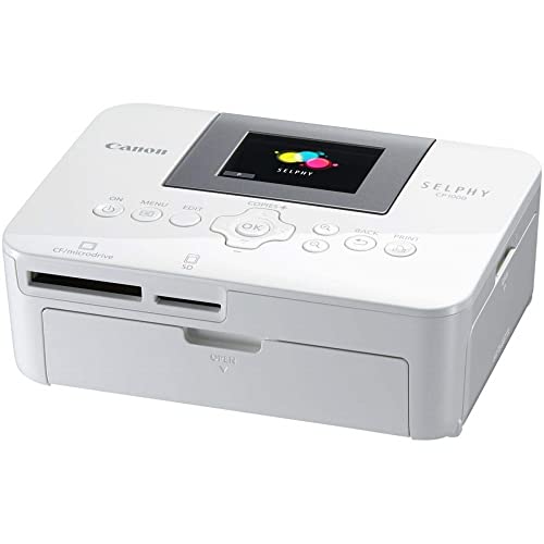 Canon Selphy CP1000 Stampante Fotografica Compatta a Sublimazione, 300x300 dpi, Bianco [Versione EU]