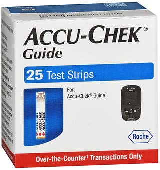 Accu-Chek Guide - Strisce reattive da 25 pezzi, confezione da 2