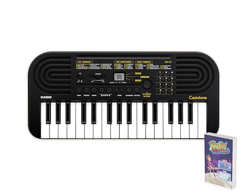 Casio SA-51 Mini Tastiera con 32 Mini Tasti Nero