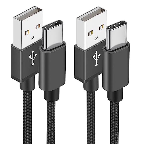 Cavo USB C, [2Pezzi 1Metri] Cavetto Caricatore Ricarica Rapida 3A Filo Caricabatterie Type-C Carica per Samsung S21 S22 S23 S20 S8 A12 A20e A21s A33 A53 A54,Google Pixel,Xiaomi,Switch